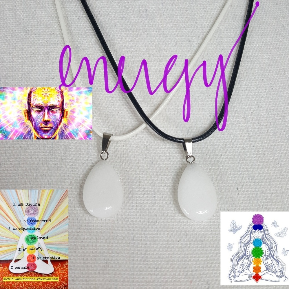 🎆Healing Energy Milky Quartz Necklace